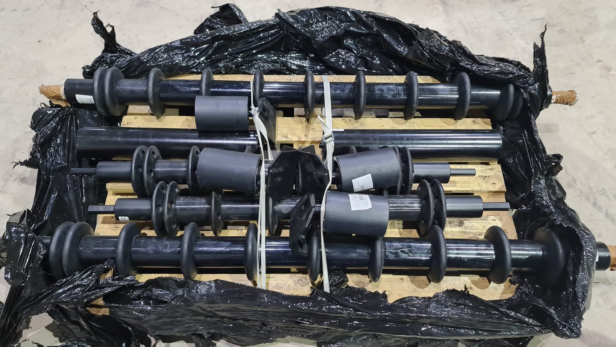 Entrega rodillos para cribadora Powerscree